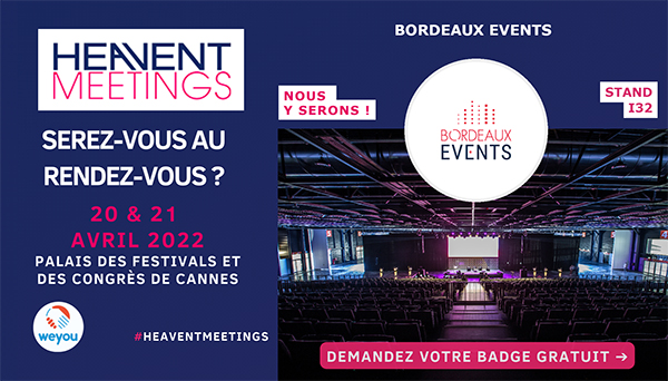 Bandeau HEAVENT MEETINGS - 20 & 21 avril 2022